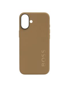 Hugo Boss Калъф за телефон, за iPhone 16 Plus, карамел