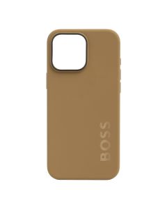 Hugo Boss Калъф за телефон, за iPhone 16 Pro Max, карамел