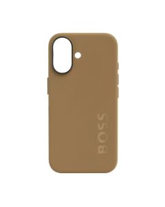 Hugo Boss Калъф за телефон, за iPhone 16, карамел