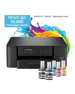 Мастиленоструйно мултифункционално устройство Brother DCP-T530W, 3 в 1, А4, Wi-Fi