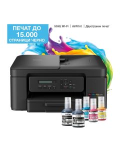 Мастиленоструйно мултифункционално устройство Brother DCP-T730W, 3 в 1, А4, Wi-Fi