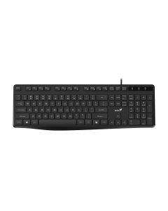 Genius KB-117S, с кабел 1.5 m, USB, черна