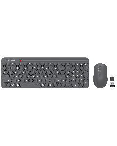 Комплект A4Tech - клавиатура и мишка Fstyler FG3300 Air 2, 2.4 GHz, черни