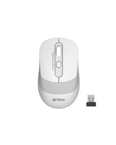 A4Tech Fstyler FG10S, безжична, безшумна, AA, бяла