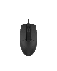 A4Tech OP-330S, с кабел, безшумна, USB, черна