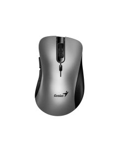 Genius Ergo 8100S, безжична, AI Copilot, USB, 6 бутона, AA, сребриста