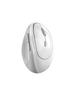 Genius Ergo 8350S, безжична, AI Copilot, Bluetooth-USB, 6 бутона, AA, бяло-сива