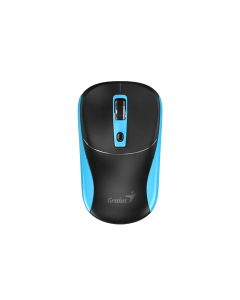 Genius NX-7123, безжична, AI Copilot, USB, 4 бутона, AA, черно-синя