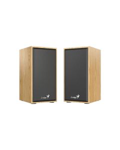 Тонколони Genius SP-HF180, с кабел, USB Type-A, 150 - 20000 Hz, 6 W, дървесни