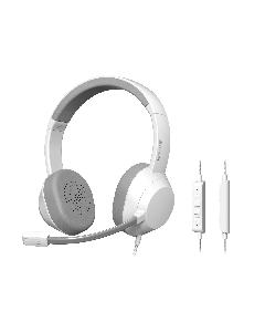 A4Tech Fstyler FH150U, USB, с кабел 2 m и микрофон, 98 dB, бели