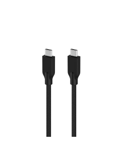 Кабел за бързо зареждане Genius ACC-C2CC, USB Type-C към USB Type-C, 150 cm, черен