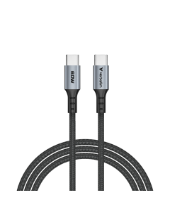 Кабел Verbatim Sync & Charge, USB Type-C към USB Type-C, 60 W, 120 cm, USB Type-A