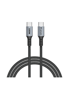 Кабел Verbatim Sync & Charge, USB Type-C към USB Type-C, 100 W, 120 cm, USB Type-A