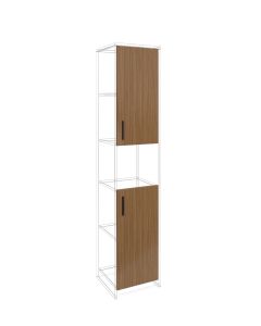 Врата RFG RV3 Parma S3, 380 х 18 х 760 mm, ПДЧ 18 mm, 2 броя в комплект, орех