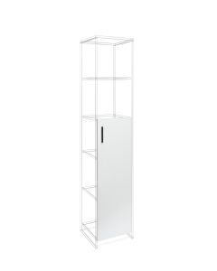 Врата RFG RV9 Monaco, 380 х 18 х 1100 mm, ПДЧ 18 mm, бяла