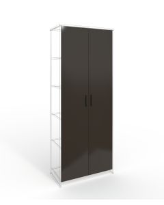 Врата RFG RV1 Chicago, 380 х 18 х 1920 mm, ПДЧ 18 mm, тъмносива