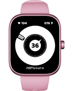 HiFuture Lume Pro, 1.85 " AMOLED, Always on Display, Bluetooth Call, 3D User Interface, 1ATM Водоустойчив, Розов