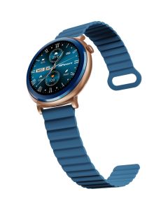 HiFuture Aurora, 1.43" AMOLED, Bluetooth Call, IP68 Водоустойчив, Магнитна каишка, Син