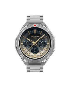 HiFuture Active, 1.43" AMOLED, Dual Band GPS + Compass + Altimeter, Bluetooth Call, 5ATM Водоустойчив, Сребрист