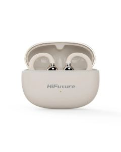HiFuture FlexClip, Bluetooth 5.4, 4 Mics ENC Calling System, До 30 Часа Възпроизвеждане, IPX5 Водоустройчиви, Златен