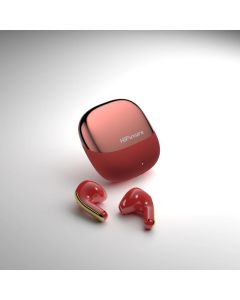 HiFuture ChromeBuds, Bluetooth 5.4, До 6 Часа Възпроизвеждане, IPX5 Водоустройчиви, Ultra Bass, Червен