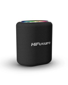 HiFuture Vocalist100, 20W Output, Karaoke Enable, Two Wireless Microphone, 4000mAh Battery, RGB Lighting, Bluetooth 5.3, Черен