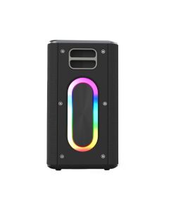 HiFuture MusicBox, 3-Way Speaker System, Karaoke Dancing Light, Pair to Play (TWS Mode), Bluetooth 5.3, До 8 Часа Батерия, Черен