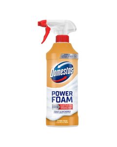 Почистваща пяна Domestos, цитрус, 435 ml