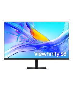 SAMSUNG ViewFinity S37D800U 37\'\', 16:9, 4K UHD (3840x2160), VA, 60Hz, 5ms, 350nits, HDR10, DP 1.2, HDMI, RJ-45, USB-C, Черен