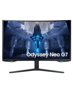 SAMSUNG Odyssey Neo G7 G75NB 32\'\', VA 4K UHD (3840x2160), 165 Hz, 350 cd/m², 16:9, 1 ms, 2x HDMI, DP 1.4