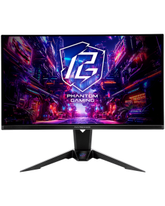 Asrock Gaming Monitor, 27" QHD(2560x1440) OLED, 360 Hz, 138 sRGB, 1 500 000:1, 16:9, 178- 178, 0.03 ms, 250 nits, AMD FreeSync Premium pro, Height, Swivel, Tilt, 1x HDMI 2.0, 1x DP 1.4, 1x USB-C, 1x Audio (3.5mm), Wi-Fi, 3Y