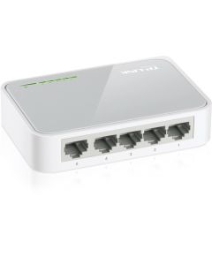 TP-Link TL-SF1005D, 5х 100Mbps, Бял