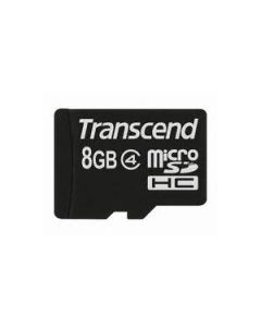 Transcend 8GB micro SDHC (No Box & Adapter, Class 4)