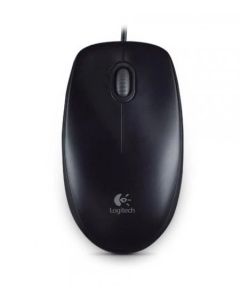 Logitech B100 Optical Mouse for Business Black
