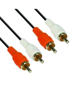 Аудио Кабел RCA 2x M - RCA 2x M - CV022-3m