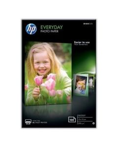 HP Everyday Glossy Photo Paper-100 sht-10 x 15 cm