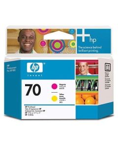 HP 70 Magenta and Yellow Printhead