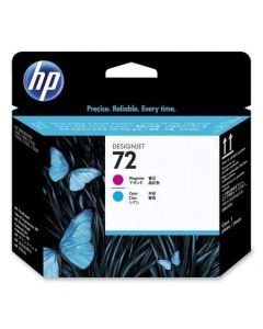 HP 72 Magenta and Cyan Printhead