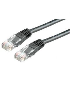 ROLINE 21.15.0565 :: ROLINE UTP Patch кабел, Cat. 5e, черен, 5.0 м