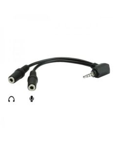 ROLINE 11.09.4441 :: 3.5 mm Stereo Plug (speaker+microphone) 0.15 м