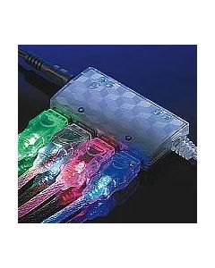 VALUE 11.99.8904 :: USB 2.0 Light кабел, зелен, 1.8 м, тип A - B