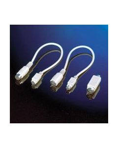 ROLINE 12.03.3505 :: Преходник за клавиатура 5din F към PS-2 M, straight