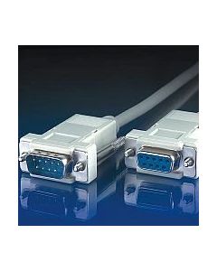 VALUE 11.99.6218 :: RS-232 сериен кабел D9 M-F, 1.8 м, 9 проводника, сглобяем, удължителен