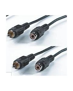 VALUE 11.99.4326 :: RCA удължителен кабел, 5.0 м, 2x RCA M-F