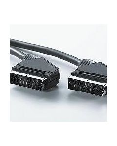 VALUE 11.99.4305 :: Scart видео кабел, 5.0 м, Scart M-M, tin-plated, черен