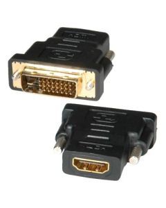 ROLINE 12.03.3116 :: ROLINE DVI-HDMI адаптер, DVI M - HDMI F