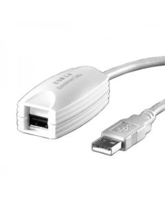 VALUE 12.99.1100 :: USB 2.0 удължителен кабел, бял, 5.0 м