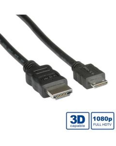 VALUE 11.99.5580 :: HDMI кабел Type A M - HDMI Type C-mini M, 2.0 м