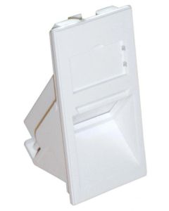 EXCEL EXL100-175 :: Капачка за инсърт(50x25mm), бяла