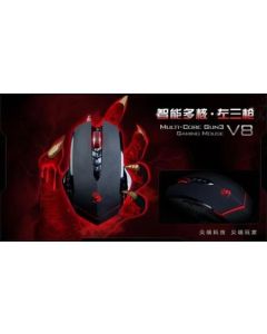 Геймърска мишка Bloody V8M, Оптична, Жична, USB Черна
